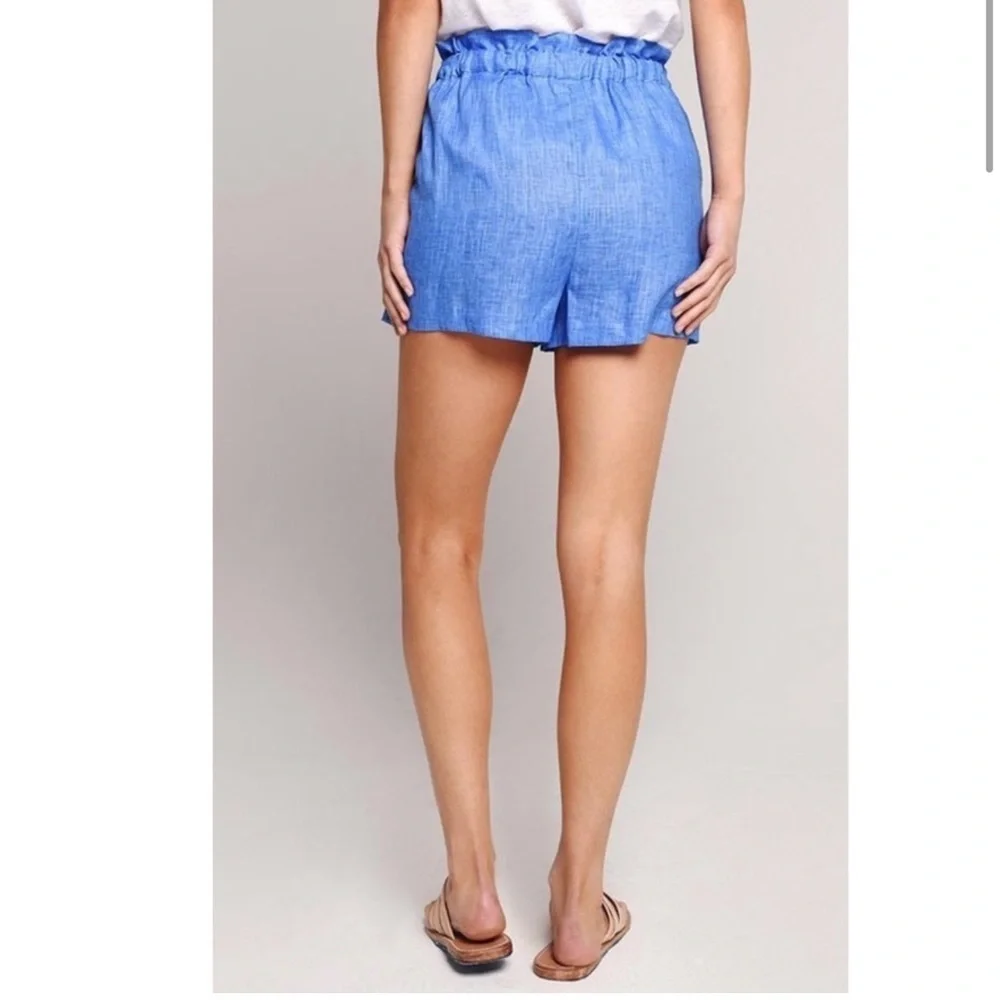 Milly Gathered Italian Kori Shorts. - Picture 3 of 7